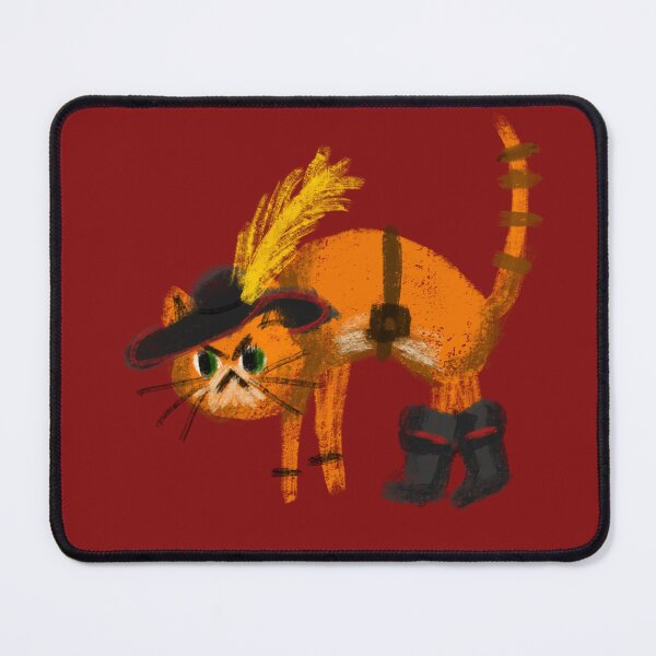 Item preview, Orange Cat in Boots designed and sold by RaspberryPunch.