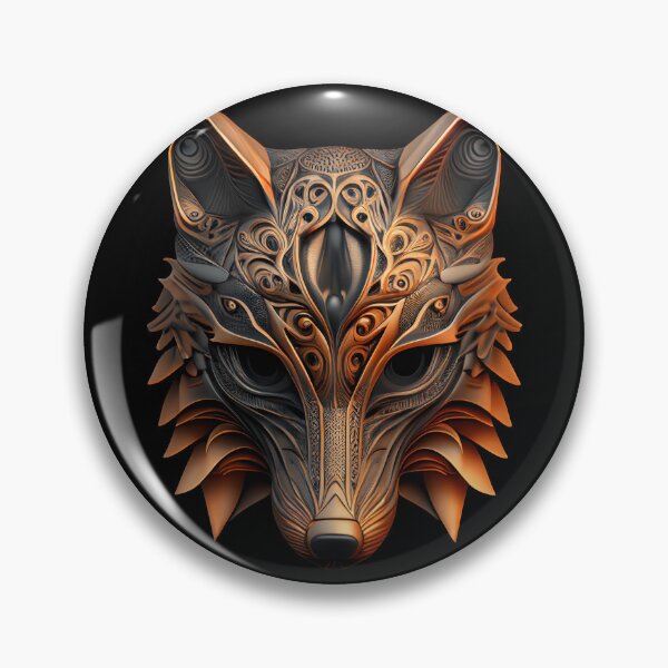 Item preview, Fox - The Metal Collection designed and sold by FiveIntentions.