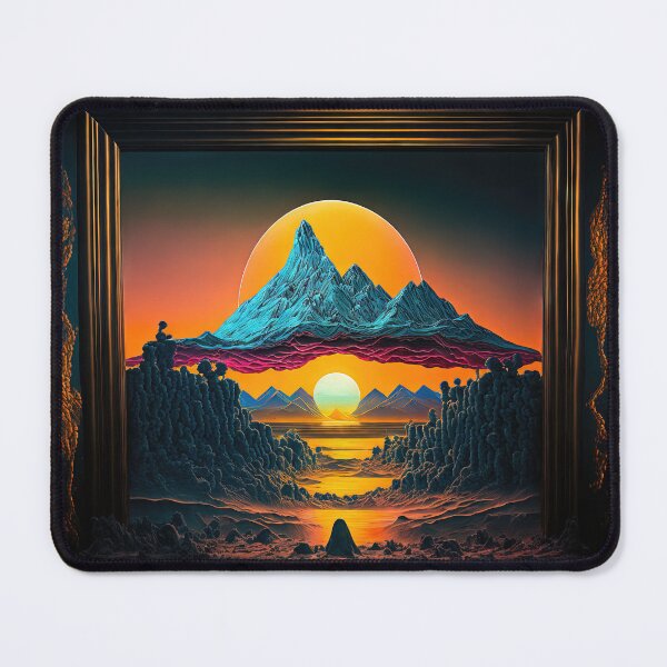 Item preview, A Monument to Surrealism meets Retro-Future designed and sold by Mullet Monkey.