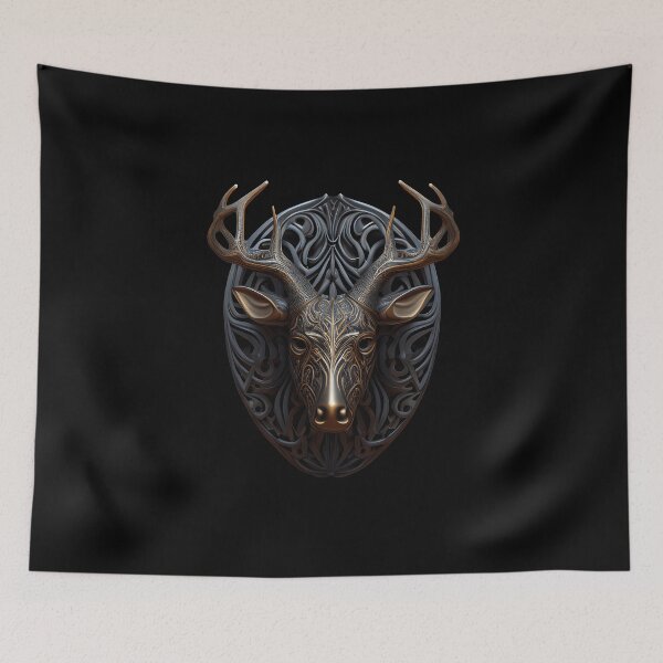 Item preview, Stag - The Metal Collection designed and sold by FiveIntentions.