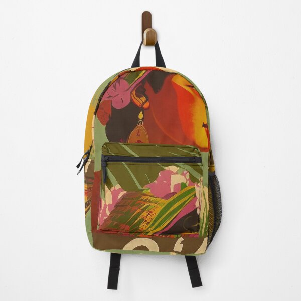 Item preview, O'Ahu Hawaii Vintage Travel Art Poster designed and sold by OldTravelArt.