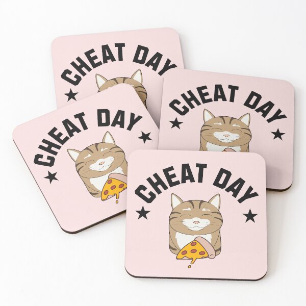 Item preview, Cat Pizza Cheat Day designed and sold by DKJY-Designs.