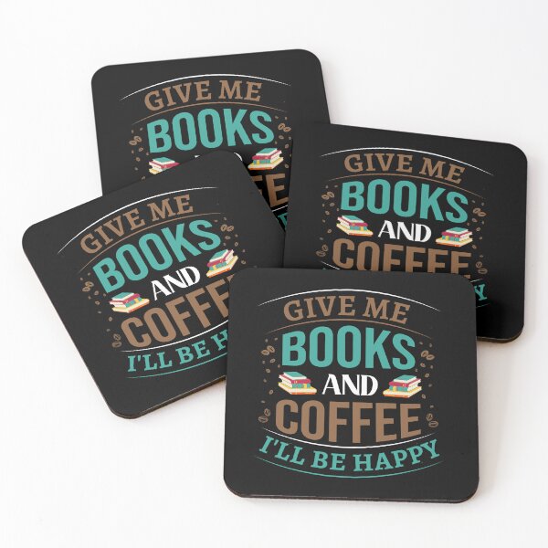 Item preview,  I Have No Self Control - Give Me Books And Coffee I'll Be Happy - Funny Slogans Apparel designed and sold by ImagesDesigns.