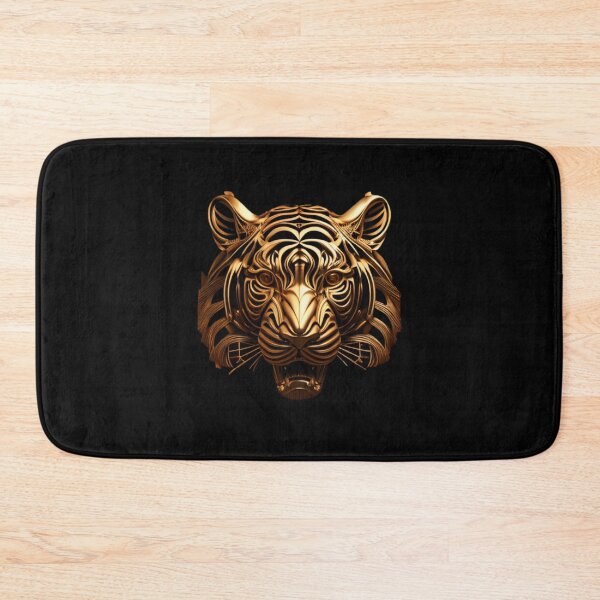 Item preview, Gold Tiger - The Metal Collection designed and sold by FiveIntentions.
