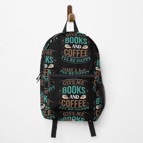 Item preview,  I Have No Self Control - Give Me Books And Coffee I'll Be Happy - Funny Slogans Apparel designed and sold by ImagesDesigns.