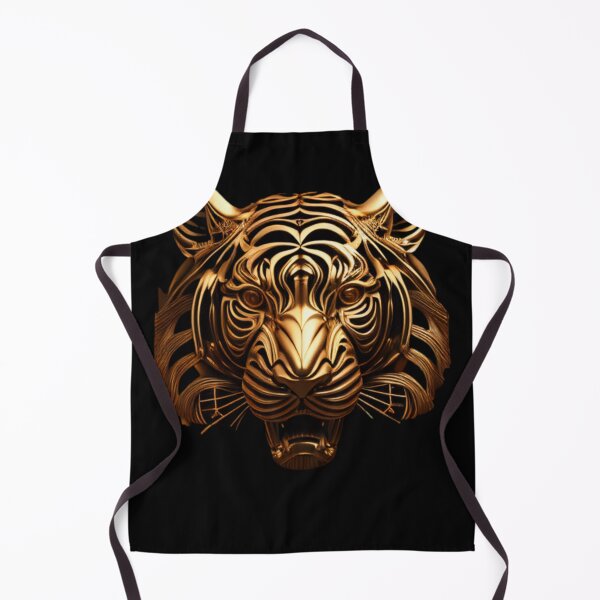 Item preview, Gold Tiger - The Metal Collection designed and sold by FiveIntentions.