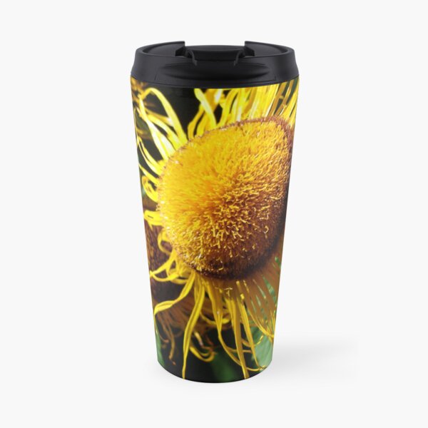 Sunflowers in Bloom - Shee Nature Photography Travel Mug