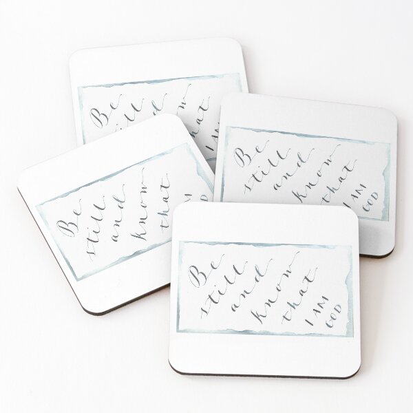 Item preview, Be still and know that I am god designed and sold by Calligrapher66.