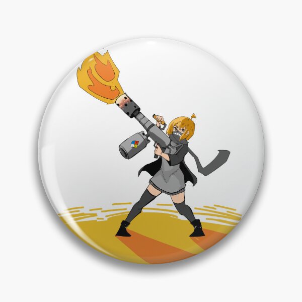 Item preview, Prye w/ Flamethrower designed and sold by MABRtheWriter.