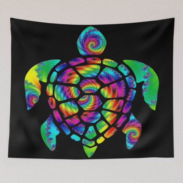 Item preview, Tie Dye Turtle designed and sold by natnat7w.