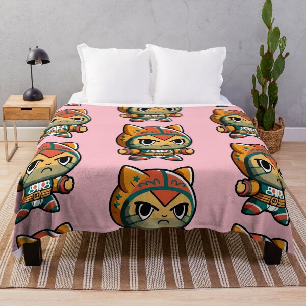 Item preview, Lucha Libre Cats | Mexican Wrestling | Anime Cats | Kawaii Cats | Chibi Cats | Lucha Libre Cats 58 | La Mariposa designed and sold by Catcosm.