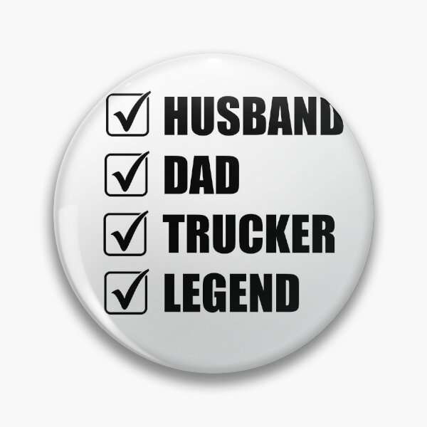 Item preview, Husband Dad Trucker Legend designed and sold by maivilPOD.