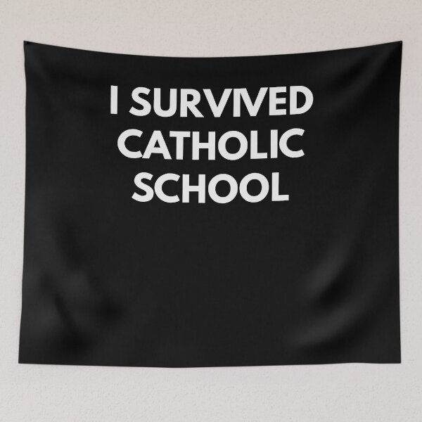 Item preview, i survived catholic school designed and sold by VirginieLesa.