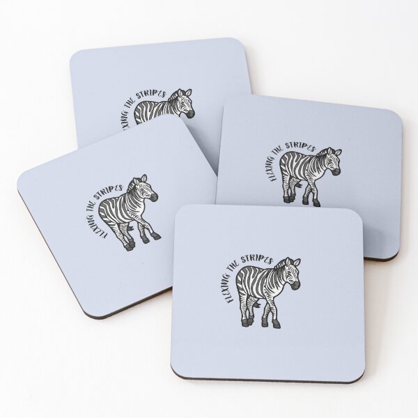 Item preview, Flexing the Stripes, Medical Zebra Ehlers Danlos Rare Disease designed and sold by Crafty-Anomaly.