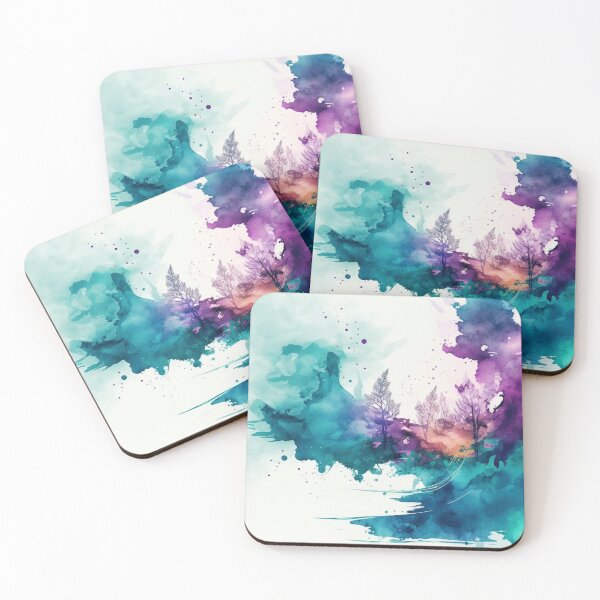 Item preview, Relaxing Watercolor #81 designed and sold by Avocado Design Studio.