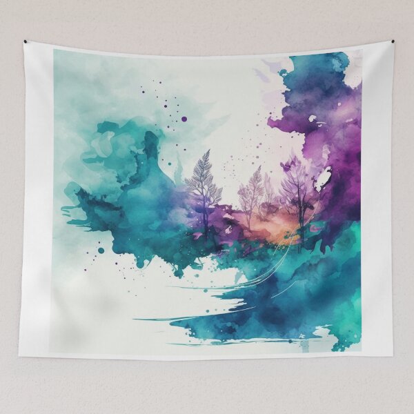 Item preview, Relaxing Watercolor #81 designed and sold by Avocado Design Studio.