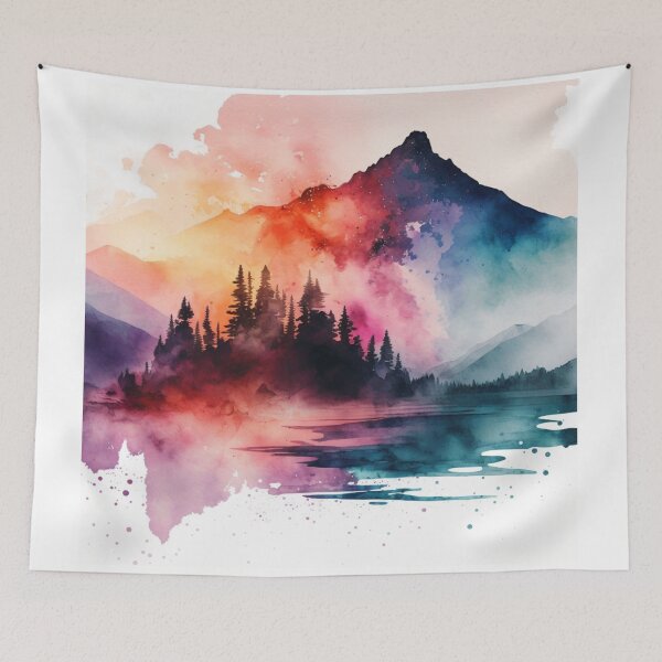 Item preview, Relaxing Watercolor #82 designed and sold by Avocado Design Studio.