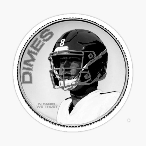 New York Giants: Daniel Jones 2021 - NFL Removable Adhesive Wall Decal XL