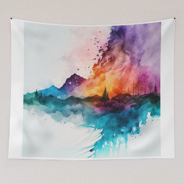 Item preview, Relaxing Watercolor #83 designed and sold by Avocado Design Studio.