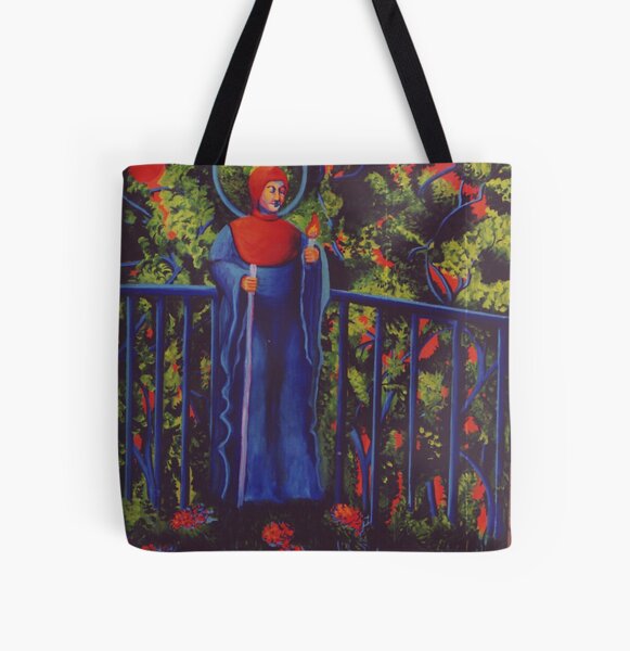 Japanese Garden All Over Print Tote Bag