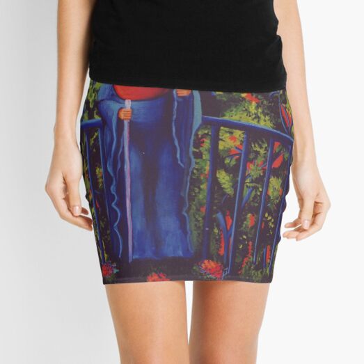 Japanese Garden Mini Skirt
