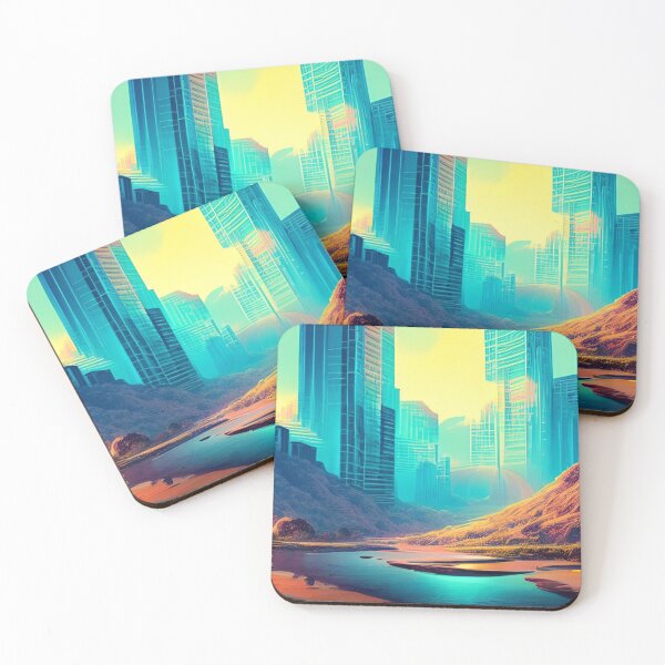 Item preview, Nature and city merged together designed and sold by BiTdeH.