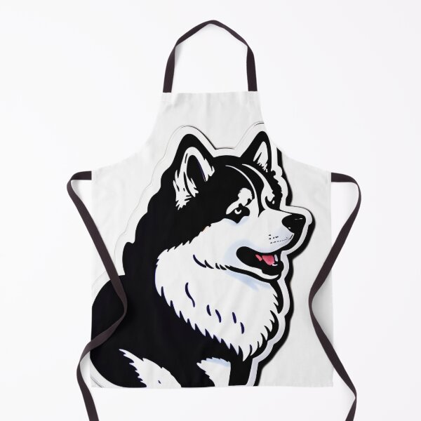 Item preview, Majestic Alaskan Malamute White Vector Art designed and sold by Ellen Davis.