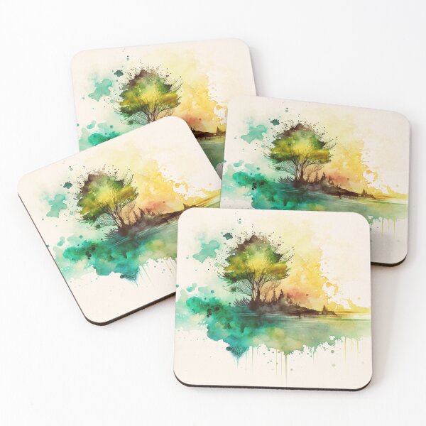 Item preview, Relaxing Watercolor #84 designed and sold by Avocado Design Studio.