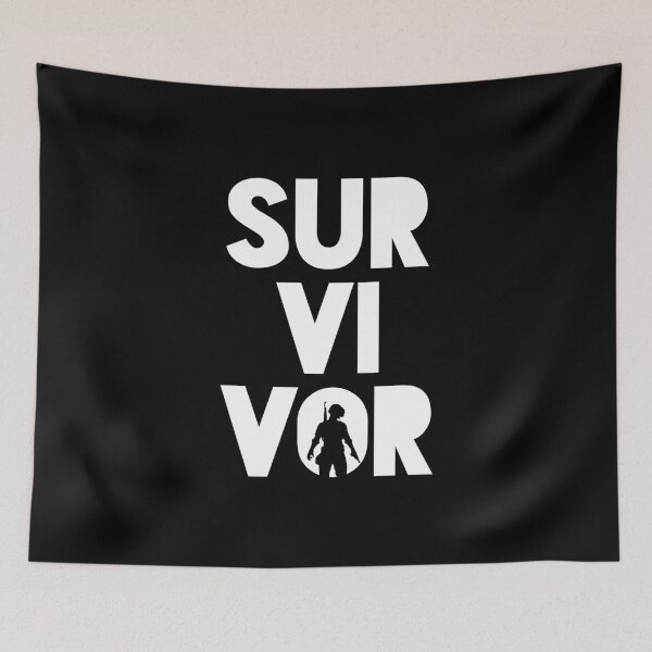Item preview, Survivor PUBG Large White designed and sold by Essenti4lgoods.