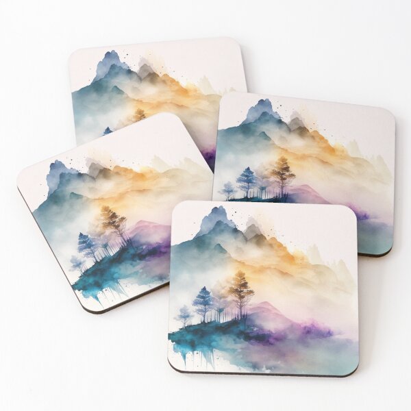 Item preview, Relaxing Watercolor #85 designed and sold by Avocado Design Studio.