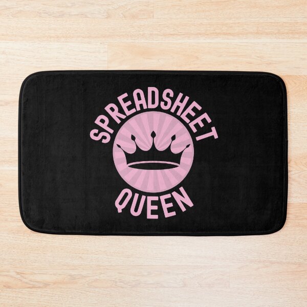 Item preview, Spreadsheet Queen - Data Analyst, Statistics, Data Scientist, Big Data, Data Mining, Data Nerd, Data Ninja designed and sold by jadedscientist.