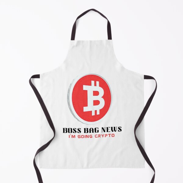 Item preview, BOSS BAG NEWS, I'M GOING CRYPTO designed and sold by MOBASHI WORLD.