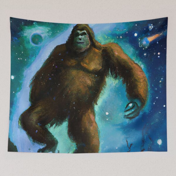 Item preview, Cosmic Sasquatch  designed and sold by ArtificialArtz.