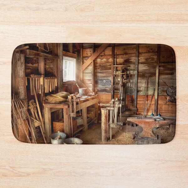 Item preview, Blacksmith - Shapes iron with an anvil and hammer designed and sold by Mike Savad Photography.
