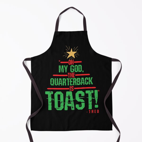Item preview, Oh my god, the quarterback IS toast! -Theo, Die Hard designed and sold by Sticker Up.