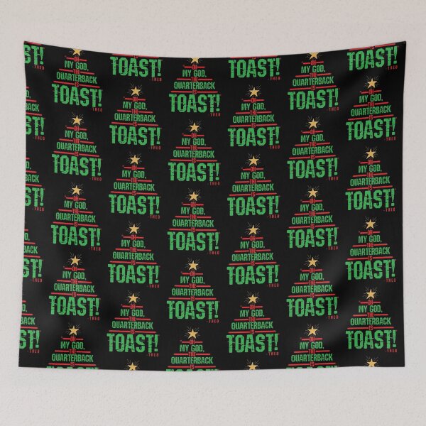 Item preview, Oh my god, the quarterback IS toast! -Theo, Die Hard  designed and sold by Sticker Up.