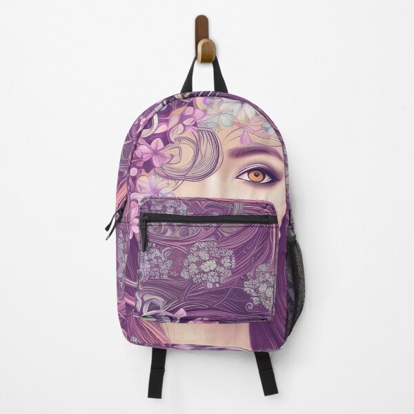 Item preview, Purple Queen Flowing Hair designed and sold by BellaEstela.