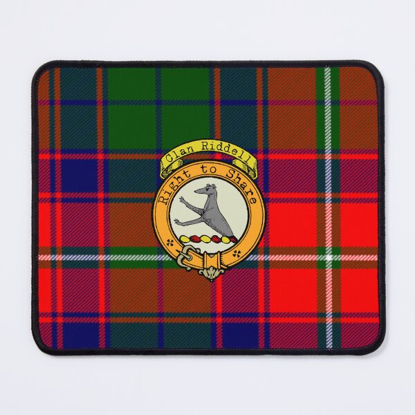 Item preview, Riddell Scottish Tartan and Crest designed and sold by BagTown Clans.