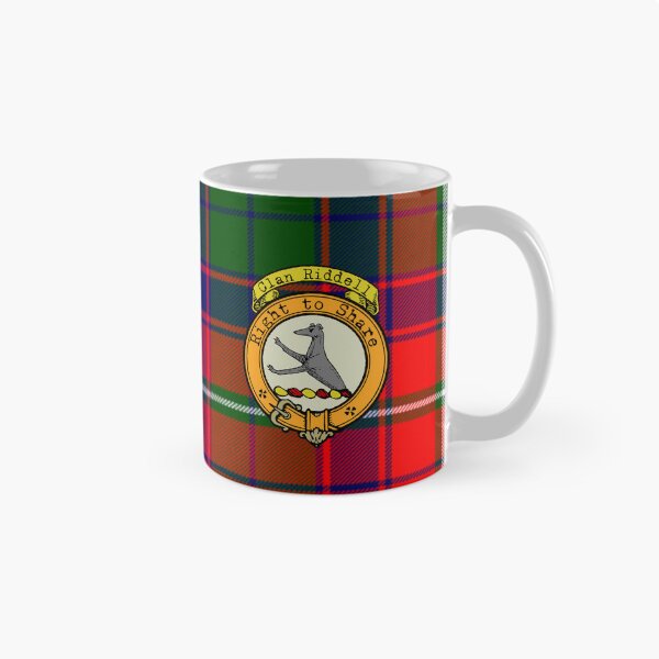 Item preview, Riddell Scottish Tartan and Crest designed and sold by BagTown Clans.