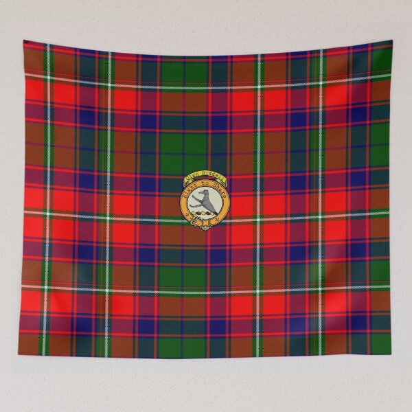 Item preview, Riddell Scottish Tartan and Crest designed and sold by BagTown Clans.