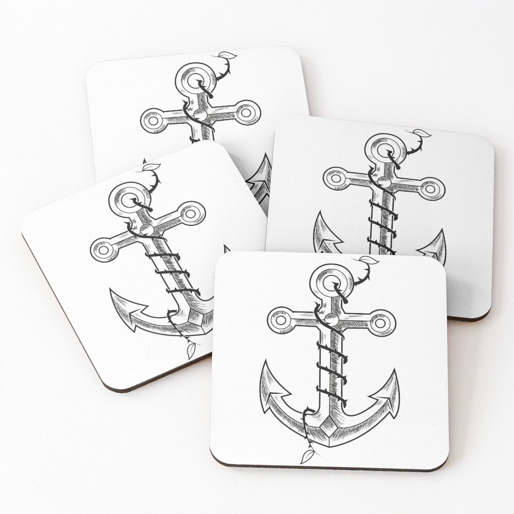 Item preview, Coasters (Set of 4) designed and sold by Digitaltattoos.