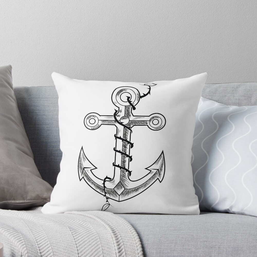 Item preview, Throw Pillow designed and sold by Digitaltattoos.
