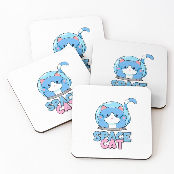 Item preview, Ap Lang Space Cat Light Blue designed and sold by CoupleSnack.