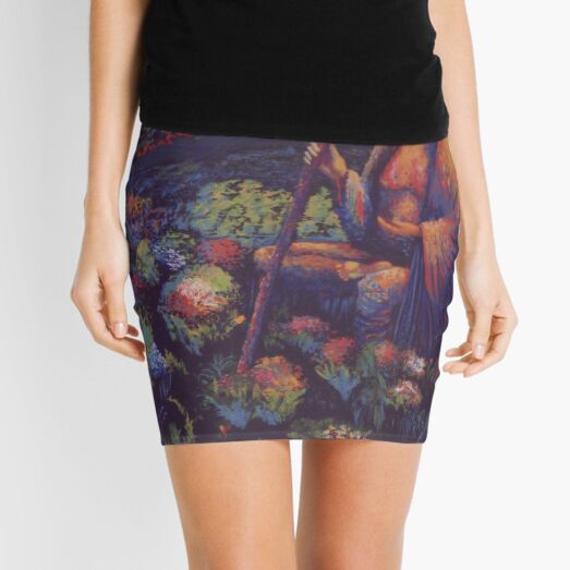 Guarding the Spirits of Lost Children Mini Skirt