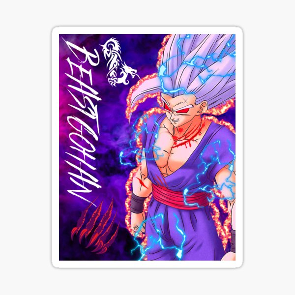 Gohan Beast  Sticker for Sale by Abyssal lanes