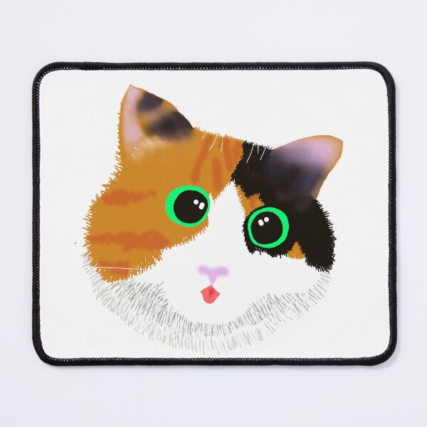 Item preview, Lucky Cat Maneki Neko cute Blep designed and sold by StudioTanoshiiNeko.