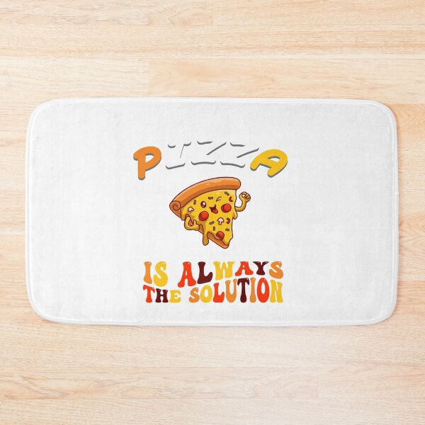 Item preview,  PIZZA IS ALWAYS THE SOLUTION STICKERS,PIZZA LOVERS STICKERS, FUNNY PIZZA DAY STICKERS designed and sold by OthStore.