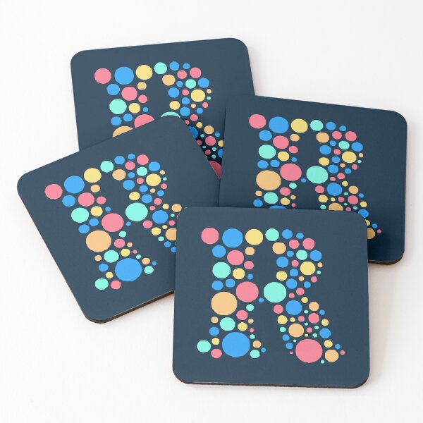 Item preview, R Pastel Dots designed and sold by ShareJoy.