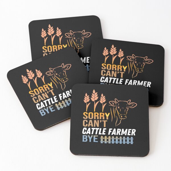 Item preview, Sorry. Can't. I'm a Cattle Farmer. Bye! designed and sold by FarmsteadAcers.
