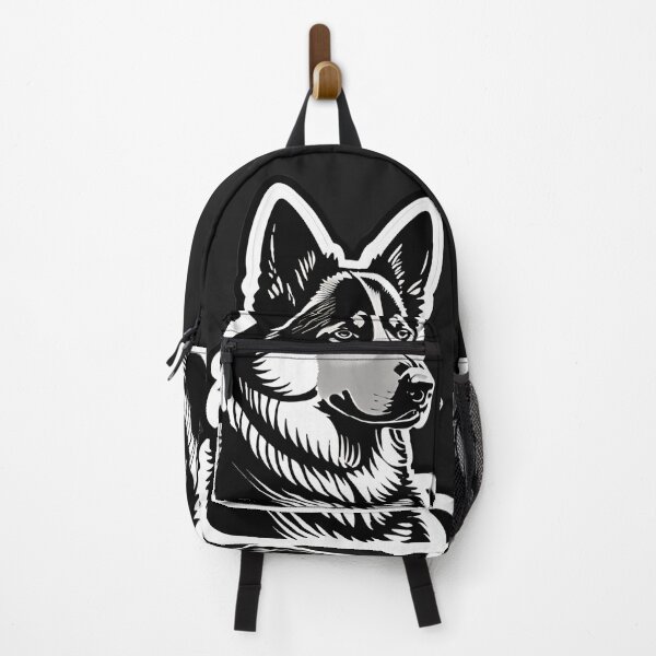Item preview, Powerful German Shepherd Black Vector Art designed and sold by Ellen Davis.